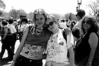 Riot grrrls in the 90s