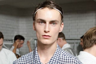 Richard Nicoll, SS15 Mens collection, Dazed backstage