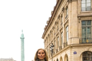 Alexis Stone as Jocelyn Wildenstein at Balenciaga Couture