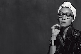 Chanel SS18 Eyewear Campaign karl lagerfeld adwoa aboah 