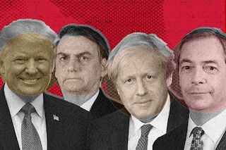 Boris Johnson, Donald Trump, Nigel Farage