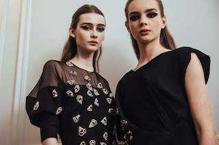 Backstage at Christian Dior Haute Couture AW16