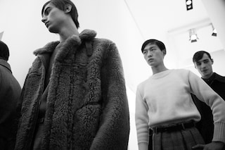 Jil Sander AW15 Menswear Milan Dazed sheepskin 