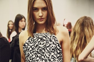 Backstage at Iceberg SS15