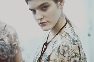 Backstage at MSGM SS15