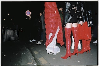 Yu Fujiwara outside Vetements AW16 on the streets Paris