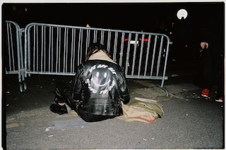 Yu Fujiwara outside Vetements AW16 on the streets Paris