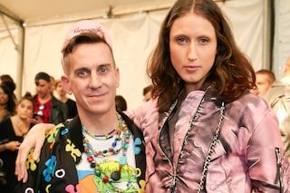 Backstage at Moschino Cruise 2017