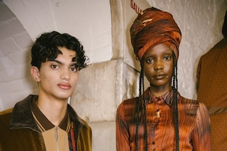 Ahluwalia AW23 LFW Dazed Cris Fragkou beauty looks
