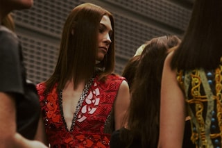 Backstage at Peter Pilotto SS15