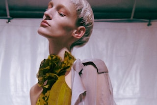 Backstage at Haider Ackermann SS15 Dazed