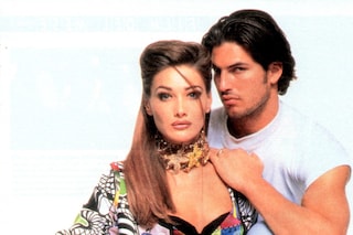 Carla Bruni for Versus Versace SS92