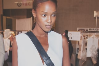 Backstage at Paul Smith SS15