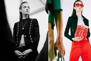 Dazed backstage Versace SS15 Lea Colombo