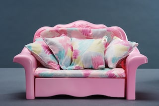 PU Barbie Dreamhouse 1990 Sofa  Evelyn Pustka for