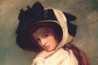 George Romney, ‘Emma Hart in a Straw Hat’ 