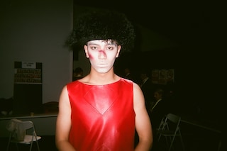 Backstage at JTK Zheng, Shenzhen Fashion Week, Dazed