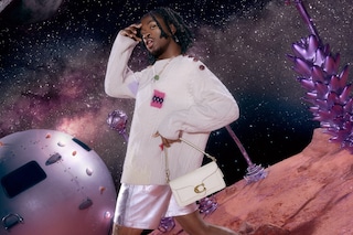 Lil Nas X in the Coach Tabby campaign