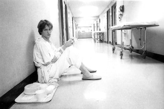 Richard Lloyd in the hospital 1977 - photography by GODLIS