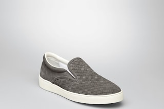 Bottega Veneta Intrecciato suede sneaker