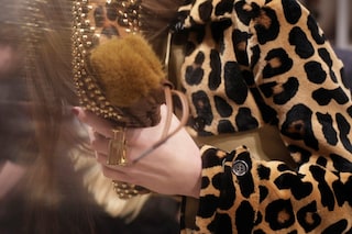backstage at the burberry prosum womenswear autumn