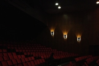 2) sitting at the alex