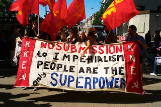 Syrian anti-war march