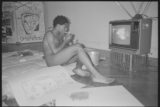 Jean-Michel Basquiat, Reclining Nude
