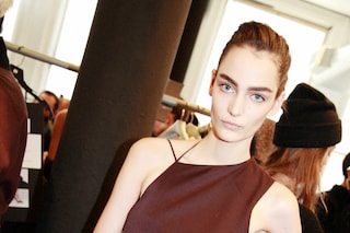 Backstage at Jason Wu AW14