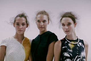 Backstage at 3.1 Phillip Lim SS15