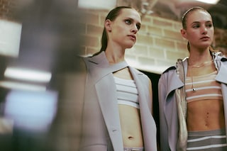 Richard Nicoll SS15 Dazed backstage Lea Colombo