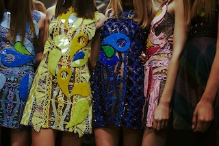 Backstage at Peter Pilotto SS15