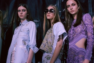 Backstage Roberto Cavalli SS15 Milan Lea Colombo