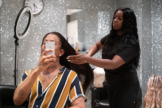 A-list lace hair salon west london, Mykki Blanco 