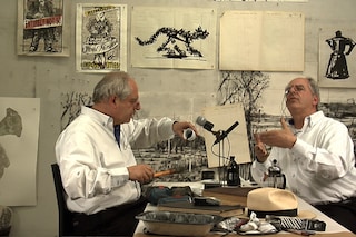 William Kentridge, “Drawing Lesson 47” (2010)