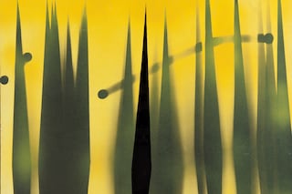 William Klein, “Untitled (Moving Diamonds on Yellow)” 