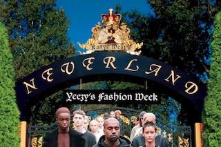 Kanyes Neverland catwalk