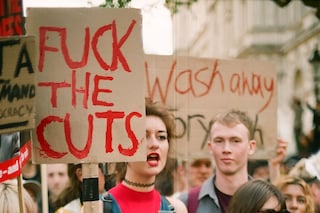 Anti-Tory protest