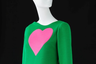 Yves Saint Laurent cocktail dress inspired by Pop Art