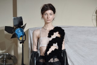 Phoebe English AW15 Presentation Dazed Womens sheer layer