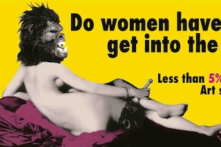Guerrilla Girls, Do women have to be naked to get 