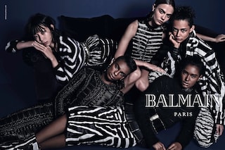 Balmain AW14 campaign Cara Delevingne Binx Walton
