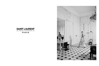 Saint Laurent Couture campaign
