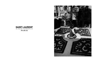 Saint Laurent Couture campaign