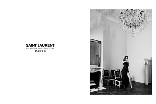 Saint Laurent Couture campaign