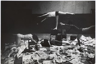 Carolee Schneemann, “Newspaper Event” (29 January 1963)