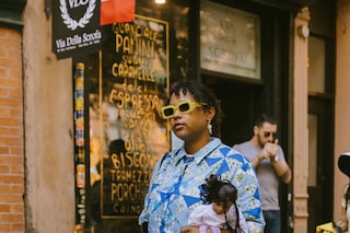 New York Fashion Week street style SS24 Cris Fragkou