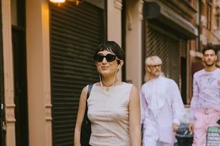 New York Fashion Week street style SS24 Cris Fragkou