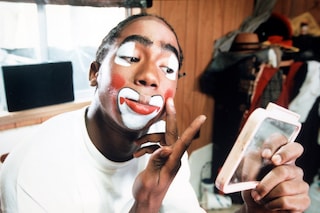 Clown make-up pop culture