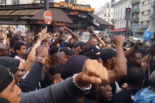 Adam Traore protest
